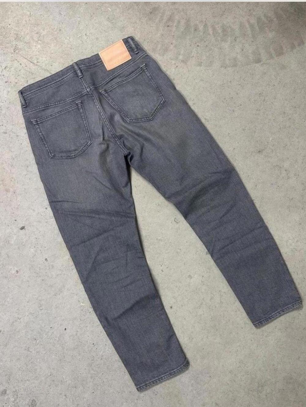Acne Studios River Grey denim Pants